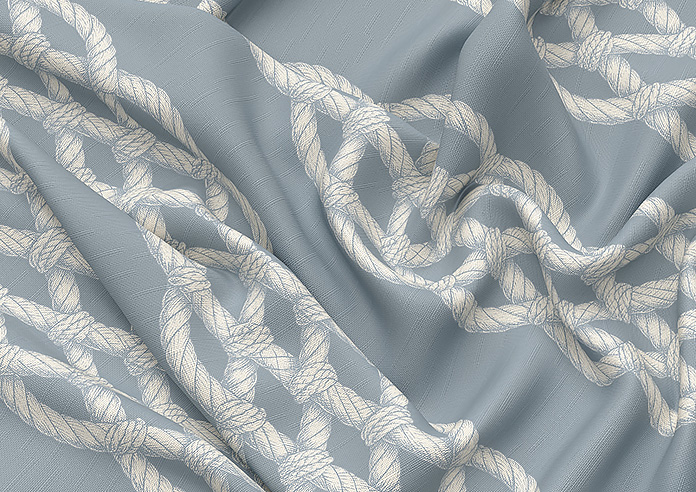 Knots, Misted - Roman Blind - Image 4